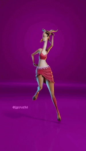 Gazelle dancing Girl Like Me
