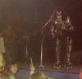 Gene ~Bloomington, Minnesota...February 6, 1977 (Rock and Roll Over Tour)  - kiss photo