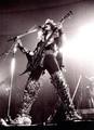 Gene ~Detroit, Michigan...January 29, 1977 (Rock and Roll Over Tour)  - kiss photo