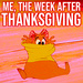 Me, the week after Thanksgiving. - classic-disney icon