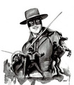 Guy Williams As Zorro - disney fan art