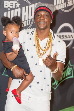  Lil Boosie with his daughter