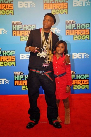 Lil Boosie with his daughter 