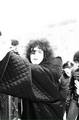 Paul ~Detroit, Michigan...January 24, 1976 (Alive Tour - Arrival -Press conference)  - kiss photo