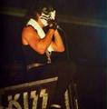 Peter ~Fayetteville, North Carolina...December 26, 1976 (Rock and Roll Over tour)  - kiss photo