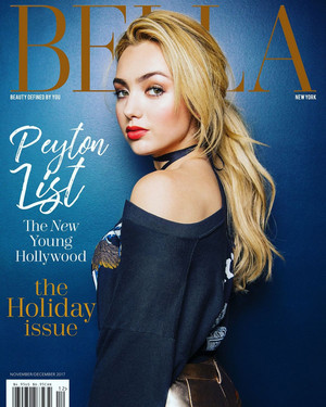 Peyton List - Bella Magazine Cover - 2017