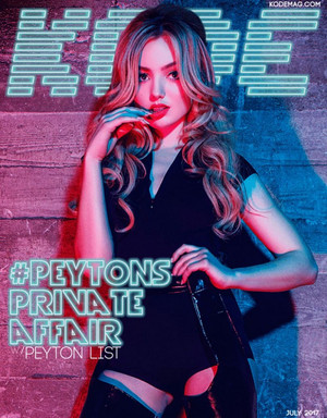  Peyton lista - Kode Magazine Photoshoot - 2017