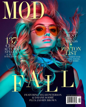 Peyton List - Mod Magazine Cover - 2017