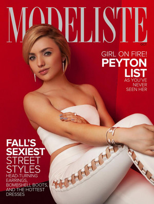 Peyton List - Modeliste Cover - 2016
