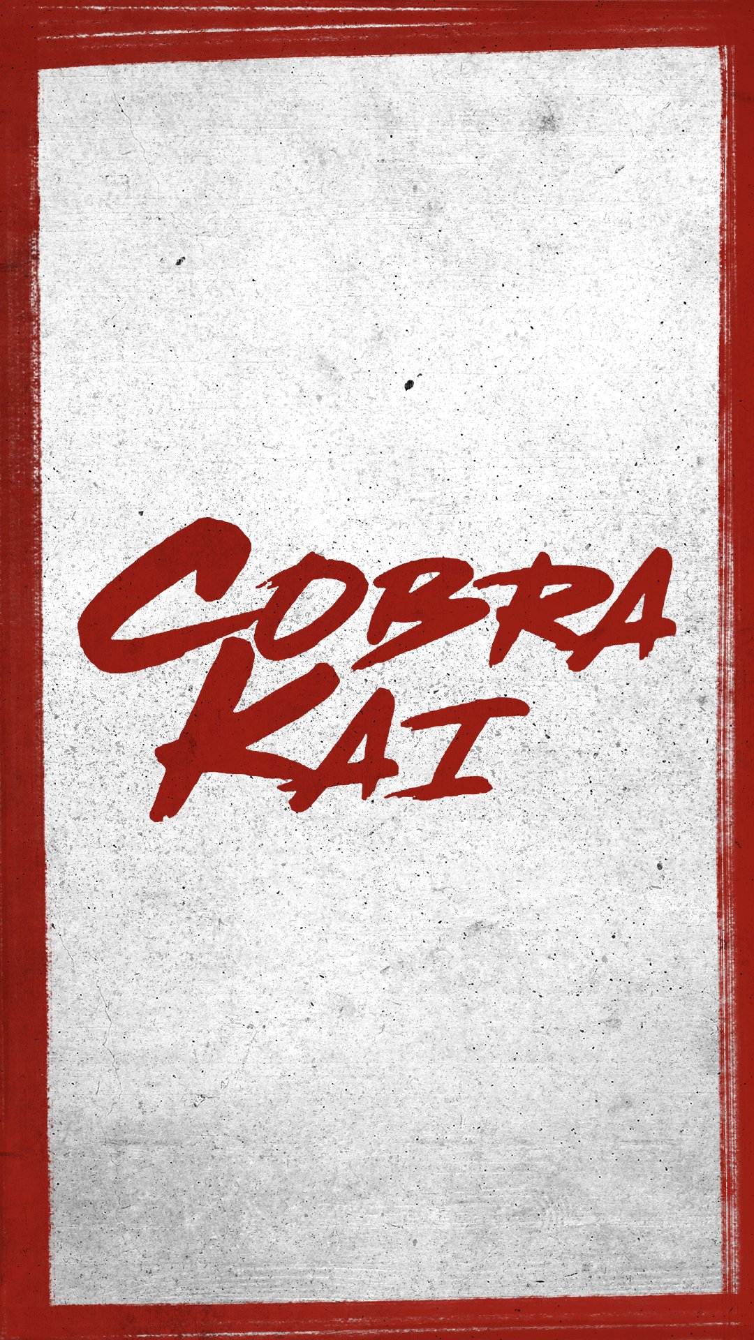 Phone Wallpaper/Background - Cobra Kai Text - Cobra Kai Photo (43797545) -  Fanpop
