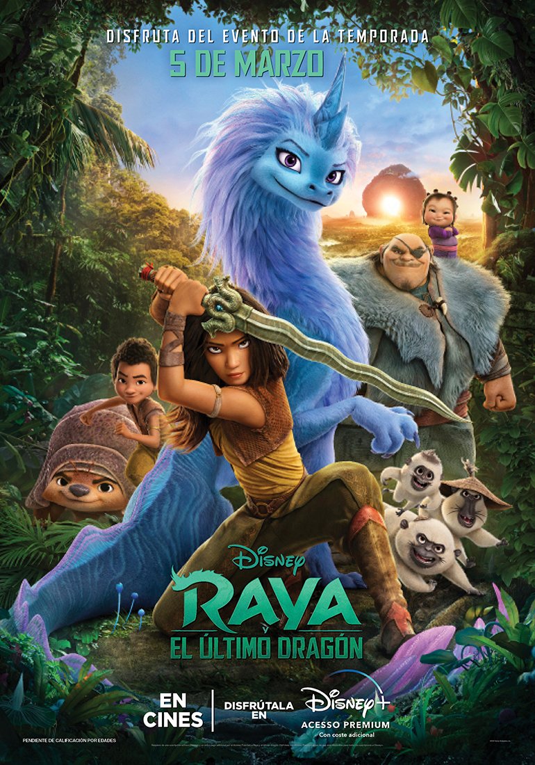 Raya and the Last Dragon Spanish Poster - Raya and the Last Dragon