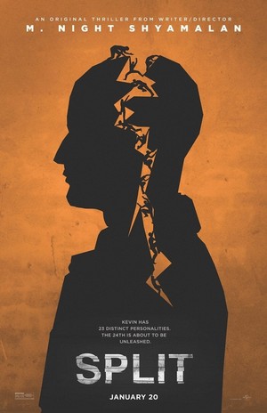  divisé, split (2017) Poster