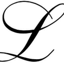  The Letter एल in Cursive