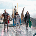 Thor, Loki and Valkyrie || Thor: Ragnarok (2017) - thor-ragnarok fan art