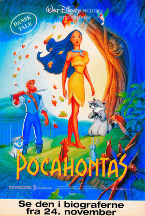  Walt 迪士尼 Promotional Ads - Pocahontas