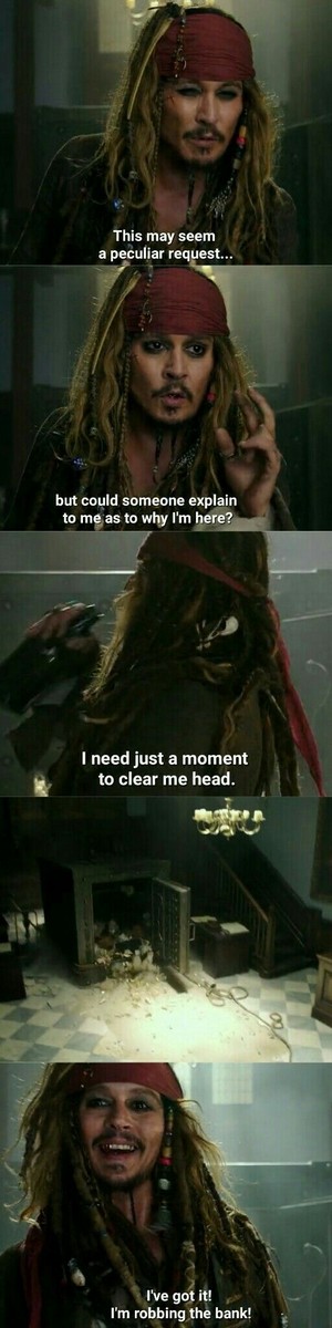  Walt 디즈니 Live-Action Screencaos - Captain Jack Sparrow