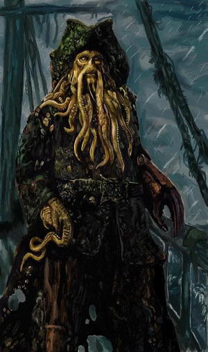  Walt Дисней Live-Action Posters - Pirates of The Caribbean: Davy Jones