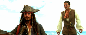  Walt डिज़्नी Live-Action Screencaps - Captain Jack Sparrow & Will Turner