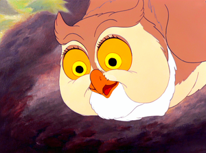  Walt डिज़्नी Screencaps - Friend Owl