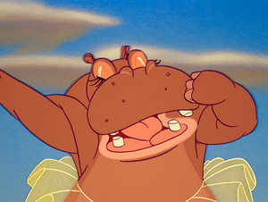  Walt 디즈니 Screencaps - Hyacinth Hippo