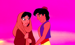  Walt Disney Screencaps - Princess gelsomino & Prince Aladdin
