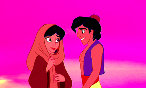  Walt ディズニー Screencaps - Princess ジャスミン & Prince アラジン