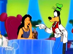  Walt ディズニー Screencaps – Vanessa & Goofy Goof