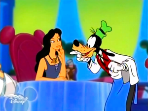Walt Disney Screencaps – Vanessa & Goofy Goof