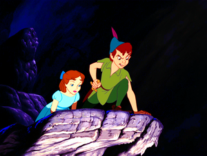  Walt 迪士尼 Screencaps - Wendy Darling & Peter Pan