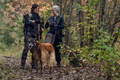 10x18 ~ Find Me ~ Carol, Daryl and Dog - the-walking-dead photo