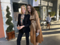 Amy Acker with Marg Helgenberger BTS - amy-acker photo