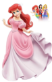 Ariel pink dress - disney-princess photo
