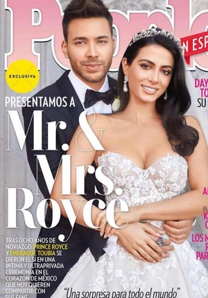 Emeraude Toubia and Prince Royce - People Magazine Spain April 2019 Cover