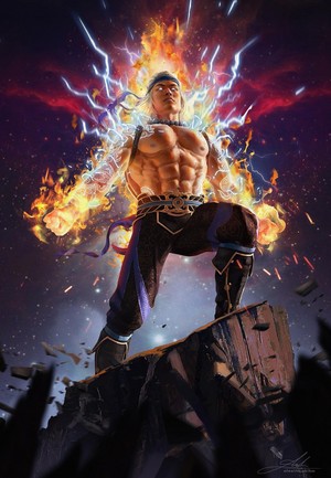  feuer Lightning God Liu Kang