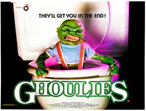  GHOULIES. 1984. UK Poster.