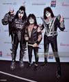 Gene, Eric and Tommy ~Beverly Hills, California...April 15, 2016 (23rd Annual Race To Erase MS Gala) - kiss photo