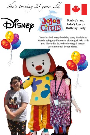  JoJo’s Circus birthday party
