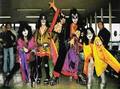 KISS arrives in Tokyo, Japan...March 18, 1977  - kiss photo