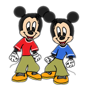 Morty and Ferdie (Disney Fanart)...(Soccer)(Football)⚽
