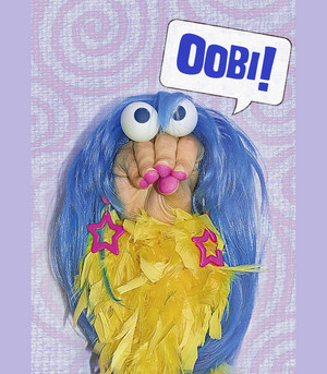  Oobi Pop estrela Hand Poster