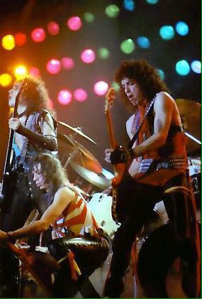 Paul, Gene, and Vinnie ~Pittsburgh, Pennsylvania...March 4, 1984 (Lick it Up Tour) 