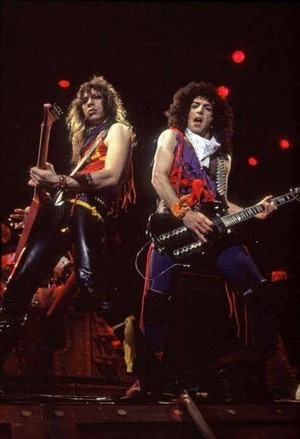Paul and Vinnie ~Chicago, Illinois...February 15, 1984 (Lick it Up Tour) 