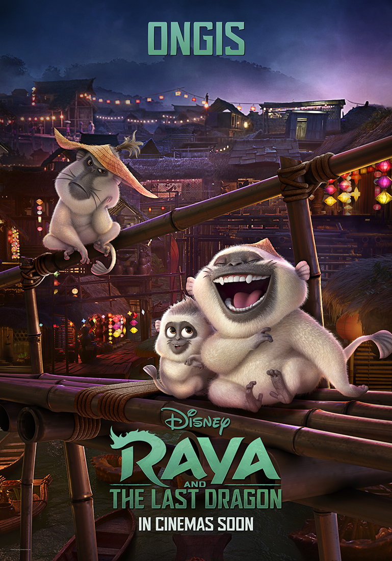Raya and the Last Dragon Character Poster - Ongis - Raya and the Last
