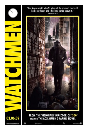  왓치맨 (2009) Character Poster - Rorschach