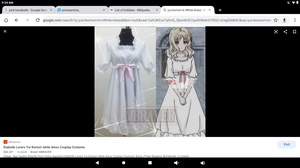  Yui komori from diabolik Kekasih and ppl can buy her dress