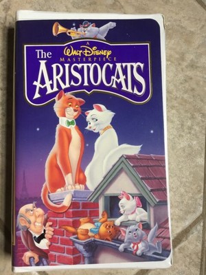  1970 Disney Cartoon, The Aristocats, In video cassette, videocassette