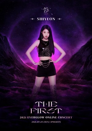  2021 EVERGLOW ONLINE konser [THE FIRST] Sihyeon