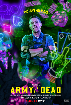 Army of the Dead (2021) Poster - Theo Rossi as Burt Cummings