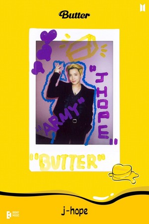 BTS 'Butter' Polaroids | J-Hope