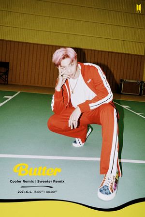  Bangtan Boys 'Butter' Remix Teaser photo (Sweeter / glacière Ver.) | RM